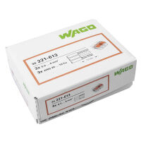 WAGO Klemmen 221-613 | 3-polig | max. 6mm²
