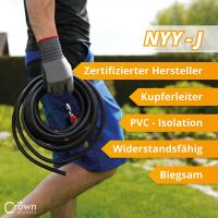 NYY-J Erdkabel 5x2,5mm² | 5 - 100m